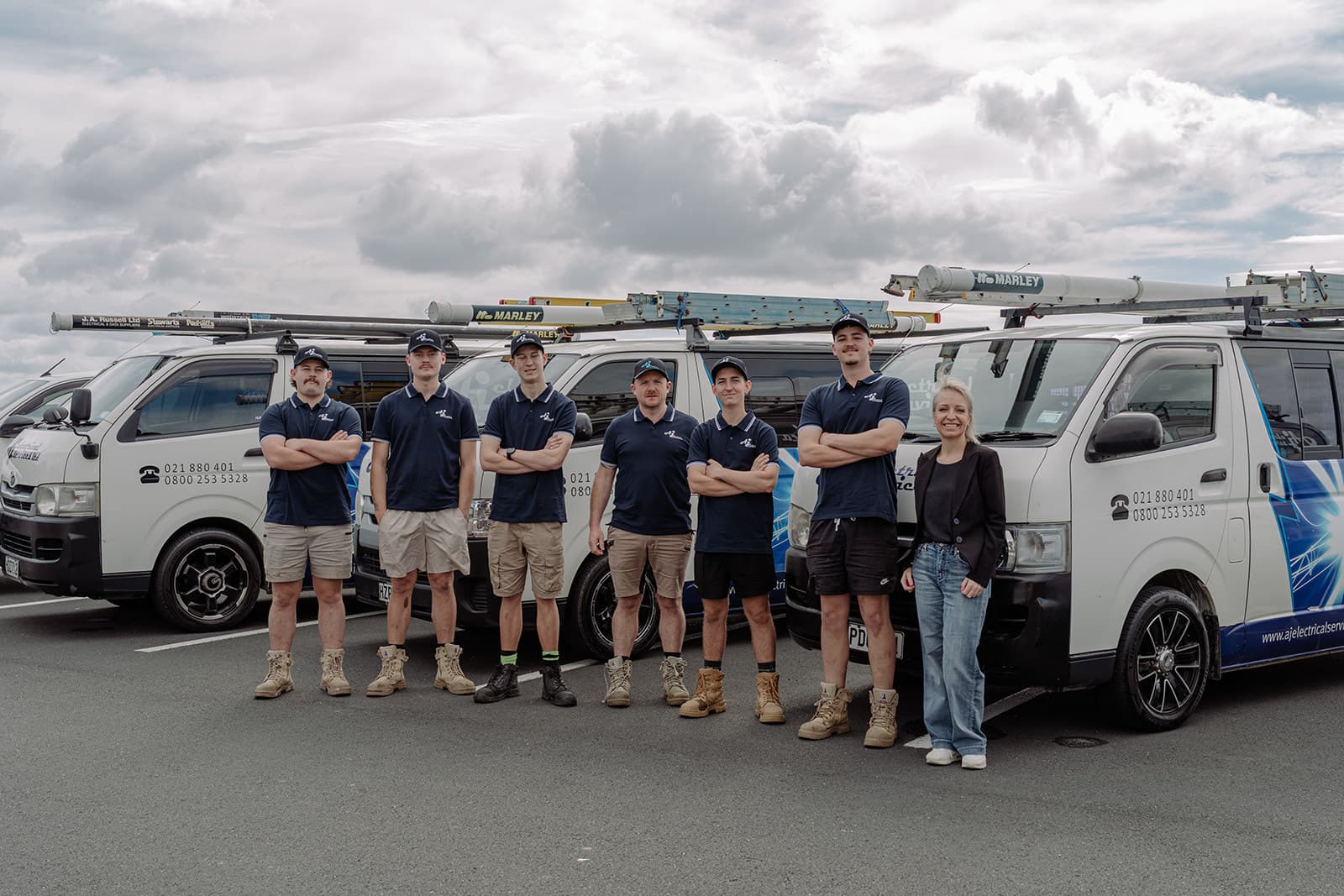 The AJ Electrical team